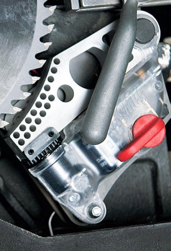 SawStop blade break set-up