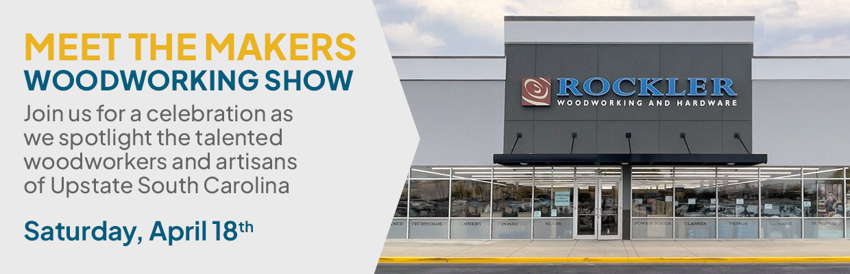 Meet the makers, Saturday April 18th
