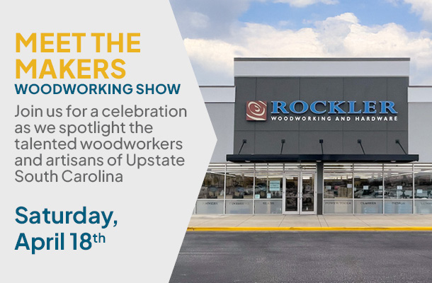 Meet the makers, Saturday April 18th