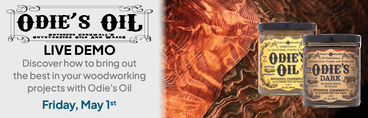Odie's Oil live Demo May 1st