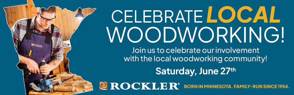Celebrate local woodworking, Saturday June 27th