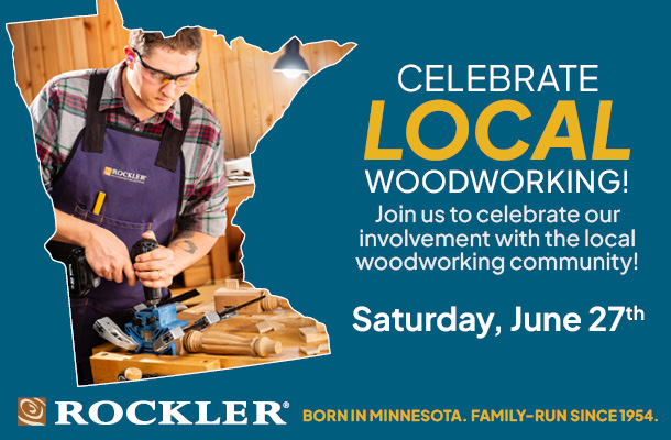 Celebrate local woodworking, Saturday June 27th