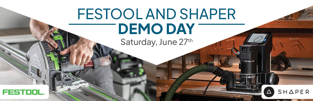 Festool and Shaper Demo June 27th