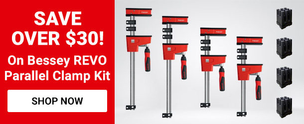 Save Over $30 On Bessey REVO Parrallel Clamp Kit