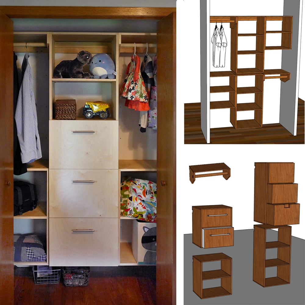 Closet Cabinet System Plan Closet Cabinet System Plan