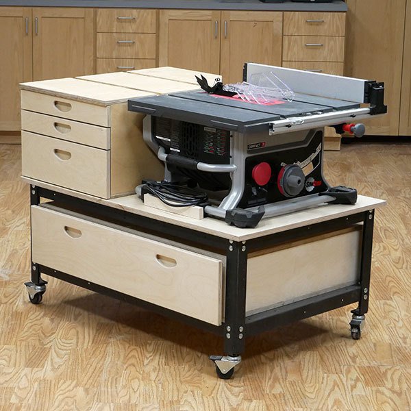 Benchtop Table Saw Station Plan Benchtop Table Saw Station Plan