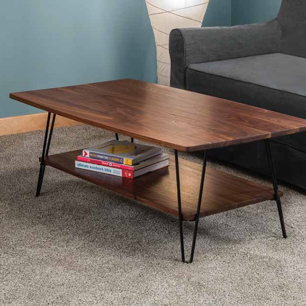Hairpin Leg Coffee Table Plan Hairpin Leg Coffee Table Plan