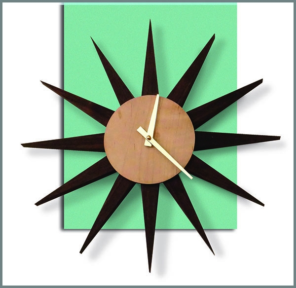 Mid-Century Star Clock Plan Mid-Century Star Clock Plan