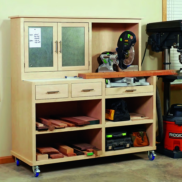 Miter Saw Station Plan Miter Saw Station Plan
