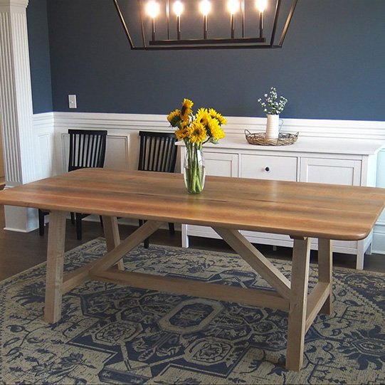 Farm House Kitchen Table Plan Farm House Kitchen Table Plan