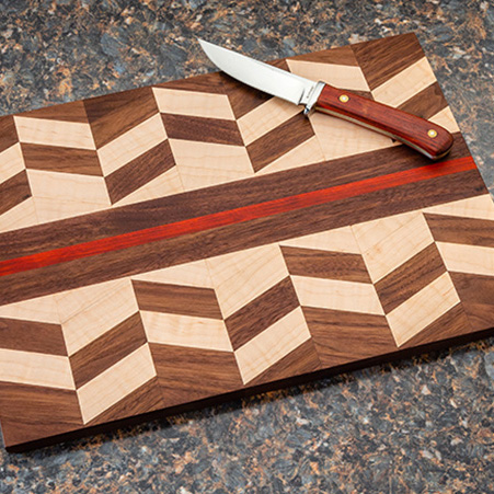 Geometric Cutting Board Plan Geometric Cutting Board Plan