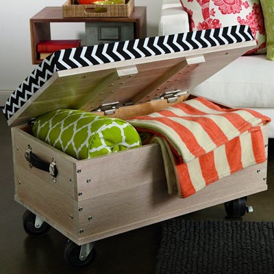 Storage Ottoman Plan Storage Ottoman Plan