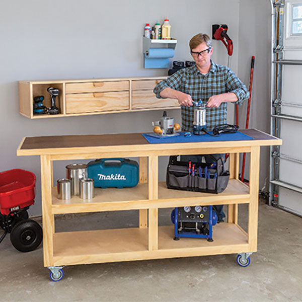 Wall Cabinet & Workbench Plan Wall Cabinet & Workbench Plan