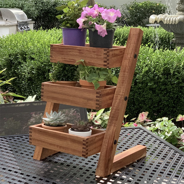 Three Tier Plant Stand Plan Three Tier Plant Stand Plan