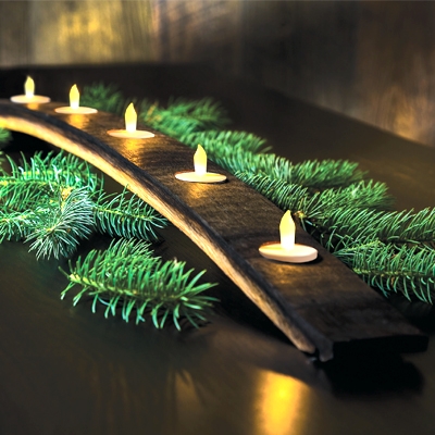 Whiskey Stave Centerpiece Plan Whiskey Stave Centerpiece Plan