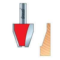 Raised panel router bit drawing