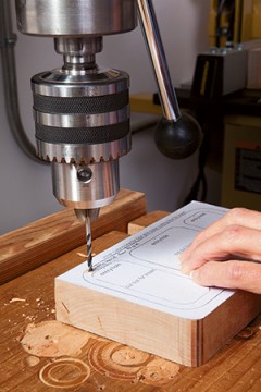 drilling saw starter hole