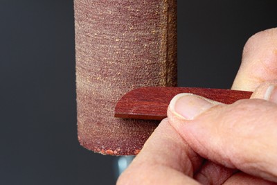 sanding lid handle