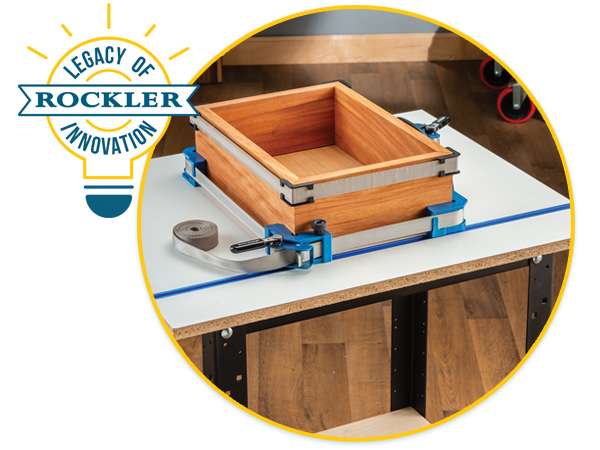 t-track clamping a box