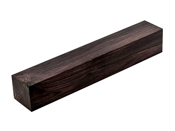 African blackwood woodturning blank