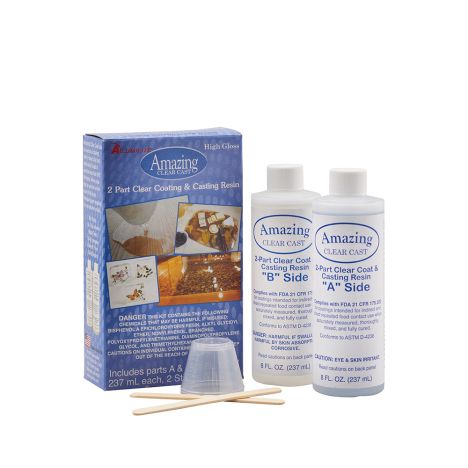 Alumilite amazing clear cast epoxy bottle