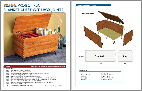 blanket chest plan download button
