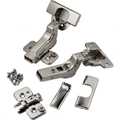 Blum 95 degree frameless inset door hinges