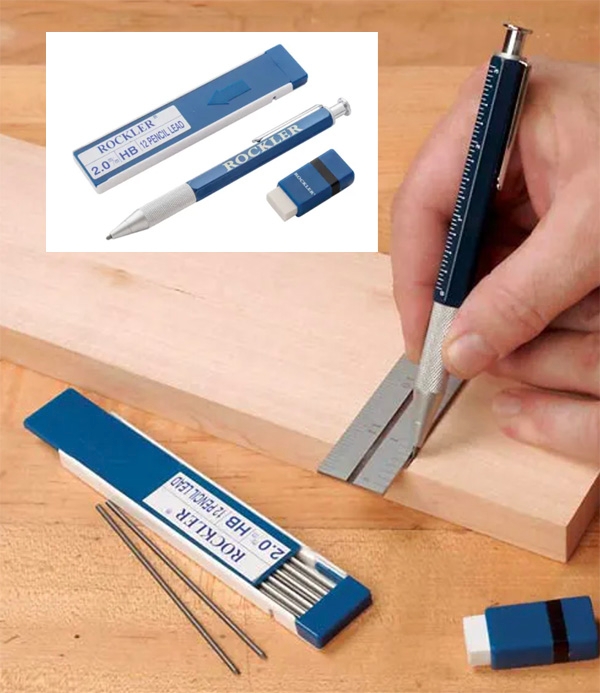 mechanical cabinetmaker's pencil