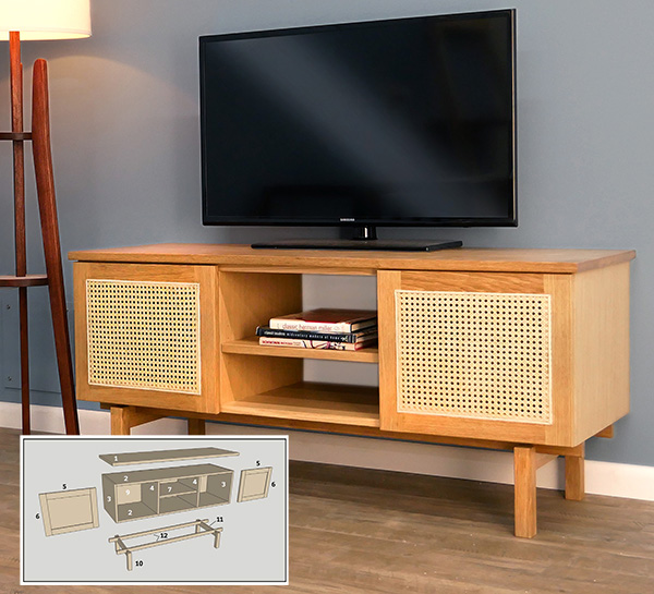 media cabinet plan download
