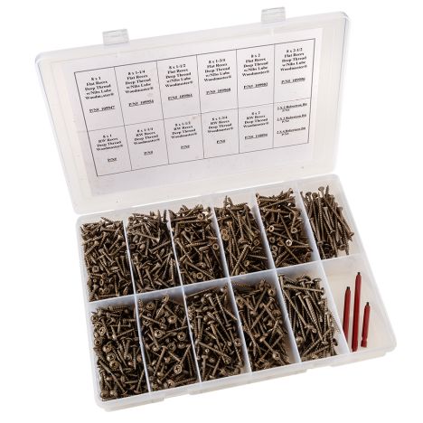 Rockler centerline screw assortment box