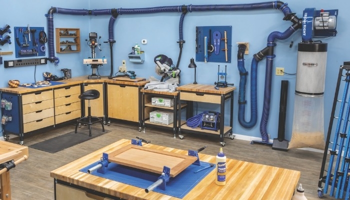 central dust collection system