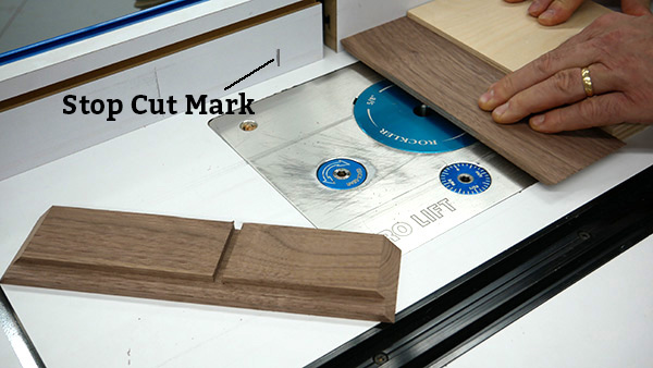 routing wood