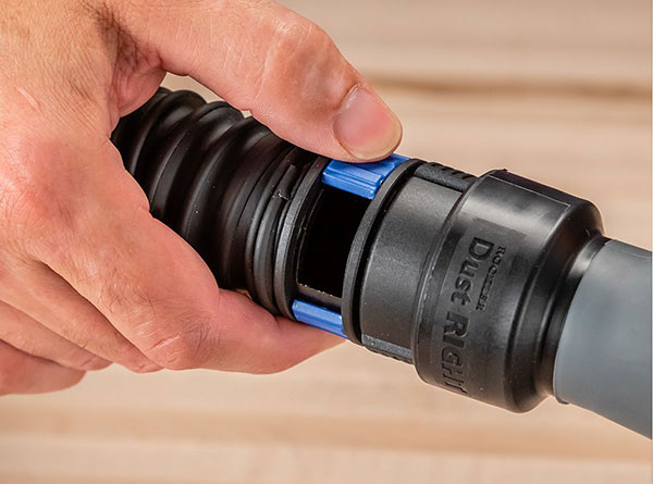 click-connect vent port