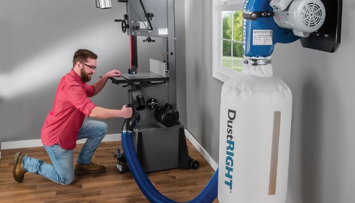 connecting tools to dust collection