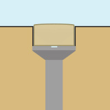 Diagram of counterbore screw and cap