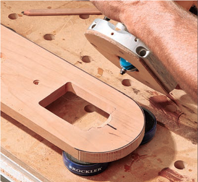 finishing cribbage board card recess