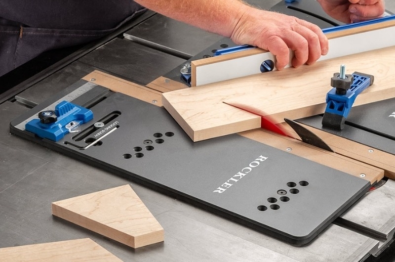 crosscut sled drop off platform