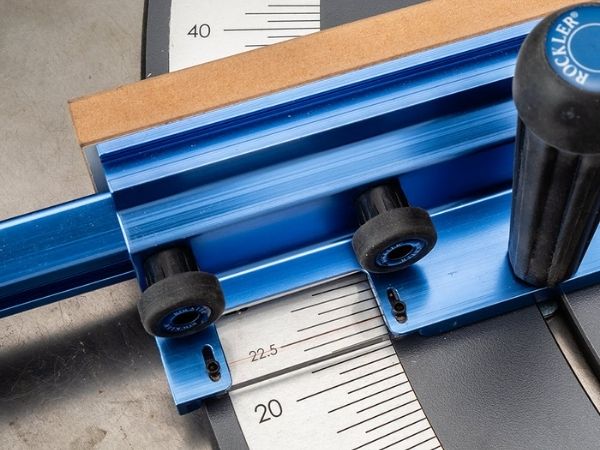 crosscut sled measurement view