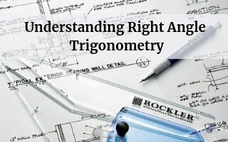 understanding right angle trigonometry