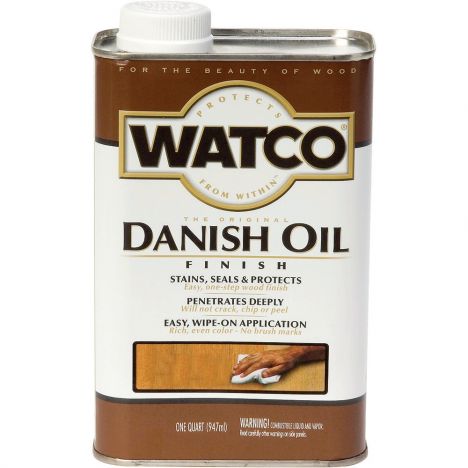 Watco danish oil finish can