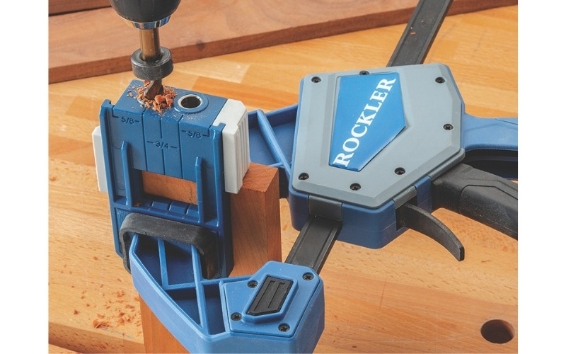 dowling jig in use top view