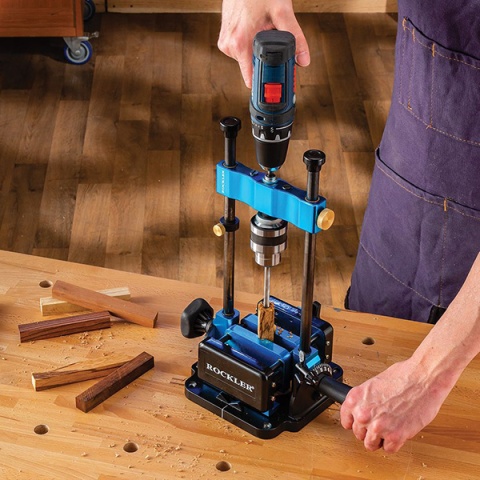 Rockler portable drill guide