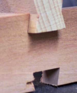 Checking installation fit for a butterfly dovetail key