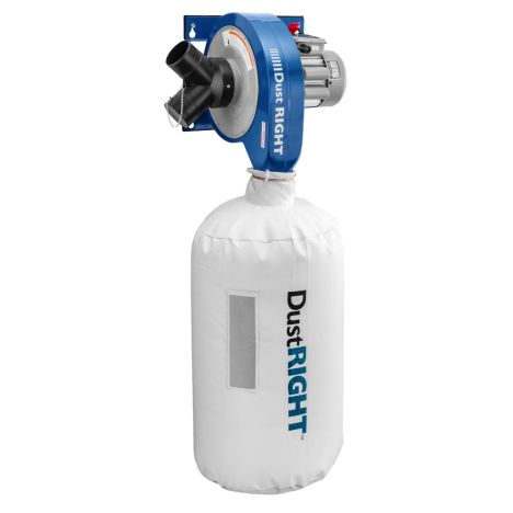 Rockler wall 1250 cfm wall mounted dust collector
