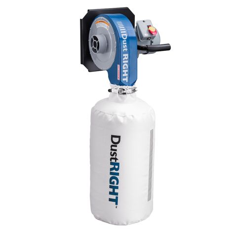 Rockler dust right 650 cfm wall-mounted dust collector