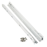 Drawer slide with an epoxy finish