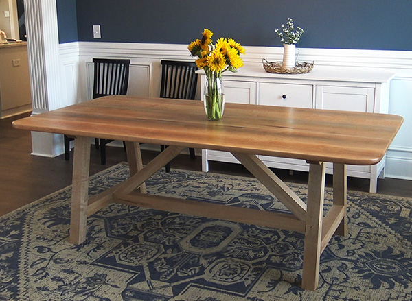 modern farm house dining table
