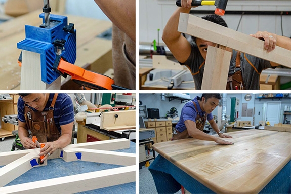 building a dining table