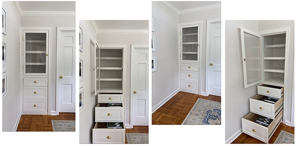 finished closet