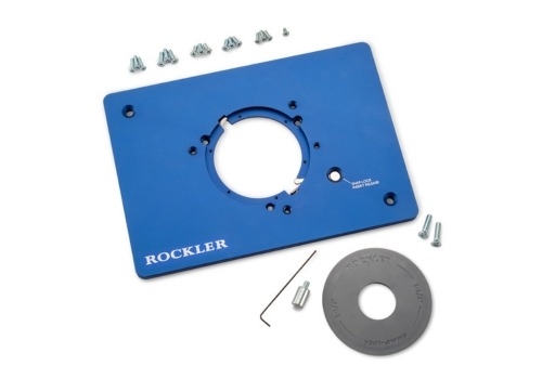 flat and rigid router table top base plate